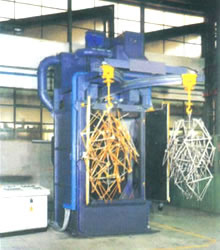 雙吊鉤拋丸機(jī) 雙吊鉤拋丸機(jī)